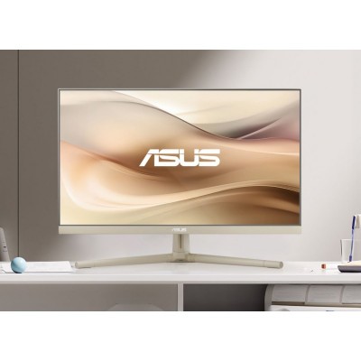 Монітор Asus 23.8&quot; VU249CFE-M HDMI, USB-C, Audio, IPS, 100Hz, 1ms, AdaptiveSync, бежевий