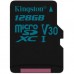 Карта памяти Kingston 128GB microSDXC class 10 UHS-I U3 Canvas Go (SDCG2/128GB)