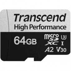 Карта пам'яті Transcend 64GB microSD class 10 UHS-I U3 A2 (TS64GUSD330S) Карта пам'яті Transcend 64GB microSD class 10 UHS-I U3 A2 (TS64GUSD330S)