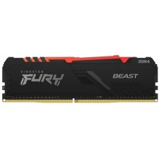 Пам'ять до ПК Kingston DDR4 3200 16GB KIT (8GBx2) FURY Beast RGB