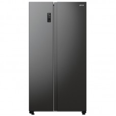 Холодильник SBS Gorenje, 179х67х92см, 2 двері, 356(191)л, А++, NF+, Інв., Зона св-ті, Зовн. Диспл, чорний Холодильник SBS Gorenje, 179х67х92см, 2 двері, 356(191)л, А++, NF+, Інв., Зона св-ті, Зовн. Диспл, чорний