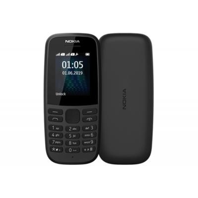 Мобильный телефон Nokia 105 SS 2019 Black (16KIGB01A13)