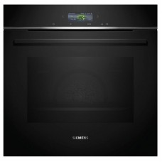 Духова шафа Siemens електрична, 71л, A+, дисплей, конвекція, піроліз, чорний