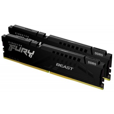 Пам'ять ПК Kingston DDR5 32GB KIT (16GBx2) 5600 FURY Beast  EXPO