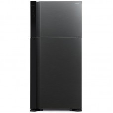 Холодильник Hitachi з верхн. мороз., 184x86х74, холод.відд.-405л, мороз.відд.-145л, 2дв., А++, NF, інв., зона нульова, чорний