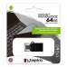 USB флеш накопитель Kingston 64GB microDuo USB 3.2/microUSB (DTDUO3G2/64GB)