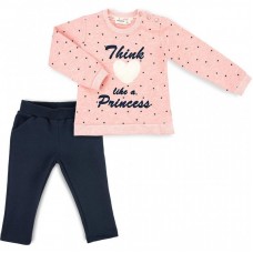 Набір дитячого одягу Breeze "Princess" (11245-80G-peach) Набір дитячого одягу Breeze "Princess" (11245-80G-peach)