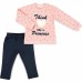 Набор детской одежды Breeze "Princess" (11245-80G-peach)