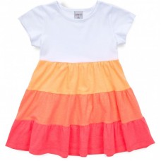 Плаття Lovetti з оборками (9241-122G-orange) Плаття Lovetti з оборками (9241-122G-orange)