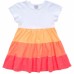 Платье Lovetti с оборками (9241-122G-orange)