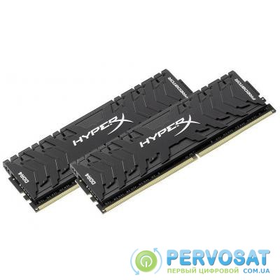Модуль памяти для компьютера DDR4 16GB (2x8GB) 3200 MHz HyperX Predator Black HyperX (Kingston Fury) (HX432C16PB3K2/16)