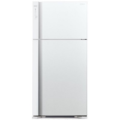 Холодильник Hitachi з верхн. мороз., 184x86х74, холод.відд.-405л, мороз.відд.-105л, 2дв., А++, NF, інв., зона нульова, білий