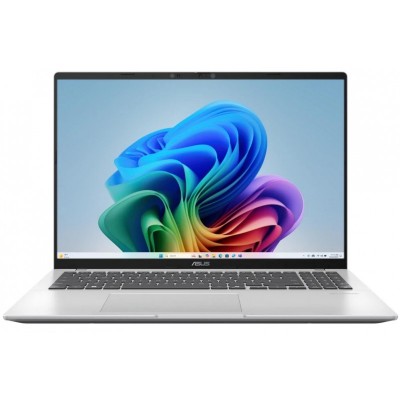 Ноутбук ASUS Vivobook 16 X1607QA-MB055W 16" WUXGA IPS, Snapdragon X X1 26 100, 16GB, F512GB, UMA, Win11, Сріблястий
