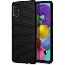Чохол до моб. телефона Spigen Galaxy A51 Liquid Air, Matte Black (ACS00601) Чохол до моб. телефона Spigen Galaxy A51 Liquid Air, Matte Black (ACS00601)