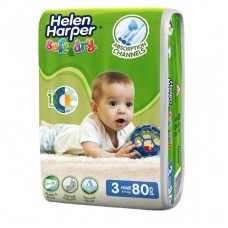 Підгузок Helen Harper Soft&Dry Midi 4-9 кг 80 шт (5411416060178) Підгузок Helen Harper Soft&Dry Midi 4-9 кг 80 шт (5411416060178)