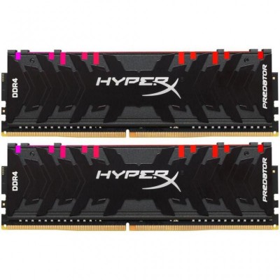 Модуль памяти для компьютера DDR4 16GB (2x8GB) 3600 MHz HyperX Predator RGB HyperX (HX436C17PB4AK2/16)