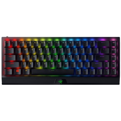 Клавіатура ігрова Razer BlackWidow V3 Mini HyperSpeed Green Phantom Ed. WL/BT/USB US RGB, Black