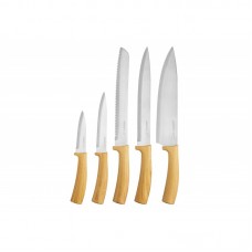 Набір ножів Ardesto Midori 5 пр., нержавіюча сталь, пластик Набір ножів Ardesto Midori 5 пр., нержавіюча сталь, пластик