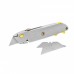 Нож канцелярский Neo Tools 19мм трапициевидное відвижное лезвие 160мм (0-10-499)