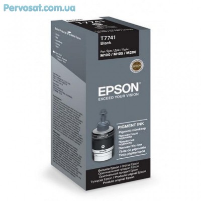 Контейнер с чернилами EPSON M100/M105/M200 black (140мл) (C13T77414A)