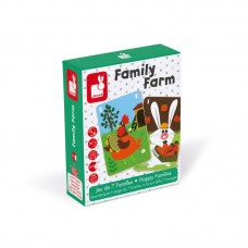 Настільна гра Janod Happy Families Ферма Настільна гра Janod Happy Families Ферма