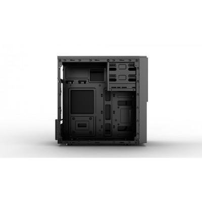 Корпус 2E BASIS (RD860-3U) MiniT, Micro ATX,Mini ITX,2xUSB2.0,1xUSB3.0,сталь з перфорацією(бок.панель),без БЖ,чорний