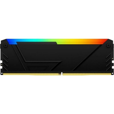 Пам'ять ПК Kingston DDR4 16GB KIT (8GBx2) 3200 FURY Beast RGB Пам'ять ПК Kingston DDR4 16GB KIT (8GBx2) 3200 FURY Beast RGB