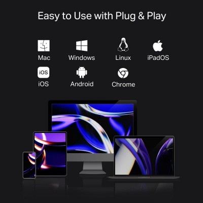 Хаб USB TP-LINK UH7021C USB-C > 3xUSB3.0/1xHDMI/1xSD/1xmicroSD/1xPD 100Wh Хаб USB TP-LINK UH7021C USB-C > 3xUSB3.0/1xHDMI/1xSD/1xmicroSD/1xPD 100Wh