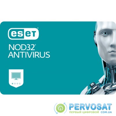 Антивирус ESET NOD32 Antivirus для 23 ПК, лицензия на 2year (16_23_2)