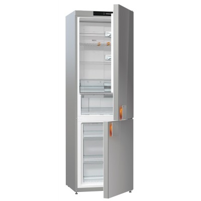 Холодильник з нижн. мороз. камерою Gorenje, 185х60х64см, 2 двері, 222(85)л, А+, Total NF, Зона св-ті, Внутр. Диспл