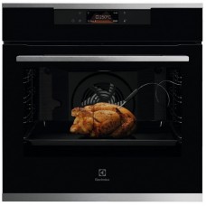 Духова шафа Electrolux електрична, 72л, A+, дисплей, конвекція, піроліз, телескопічні напрямні, чорний Духова шафа Electrolux електрична, 72л, A+, дисплей, конвекція, піроліз, телескопічні напрямні, чорний