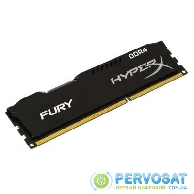 Модуль памяти для компьютера DDR4 4GB 2666 MHz HyperX Fury BLACK Kingston (HX426C15FB/4)