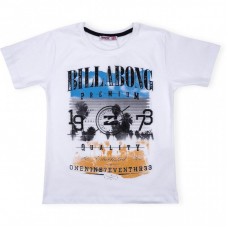 Футболка дитяча Haknur "BILLABONG" (993-146B-white) Футболка дитяча Haknur "BILLABONG" (993-146B-white)