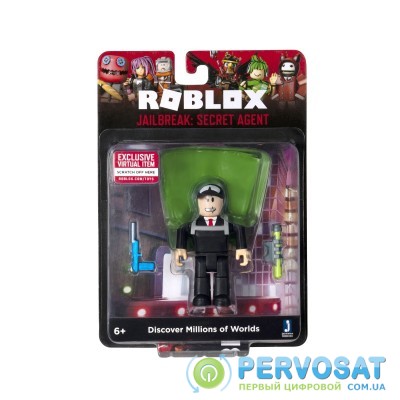 Roblox Игровая коллекционная фигурка Core Figures Jailbreak: Secret Agent W8