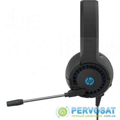 Наушники HP DHE-8011UM Gaming Blue LED Black (DHE-8011UM)
