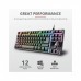 Клавиатура Trust GXT 833 Thado TKL USB Black (23724)