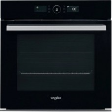 Духова шафа Whirlpool електрична, 73л, A+, дисплей, конвекція, телескопічні напрямні, чорний