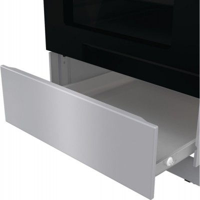 Плита Gorenje GK5C62SH комбінована, 70л, 50x60см, дисплей, IconLed, емальовані, сірий