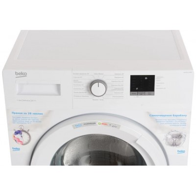 Пральна машина Beko фронтальна, 6кг, 1000, A+++, 45см, інвертор, білий