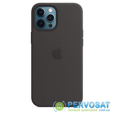 Чехол для моб. телефона Apple iPhone 12 Pro Max Leather Case with MagSafe - Black (MHKM3ZE/A)