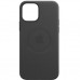 Чехол для моб. телефона Apple iPhone 12 Pro Max Leather Case with MagSafe - Black (MHKM3ZE/A)