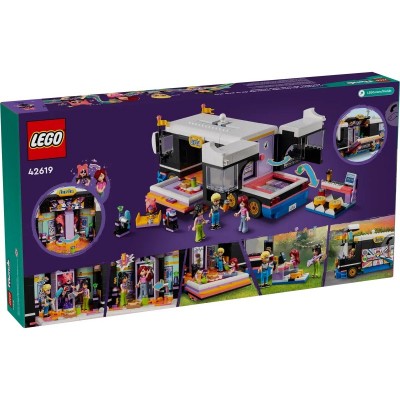 Конструктор LEGO Friends Автобус для музичного туру попзірки