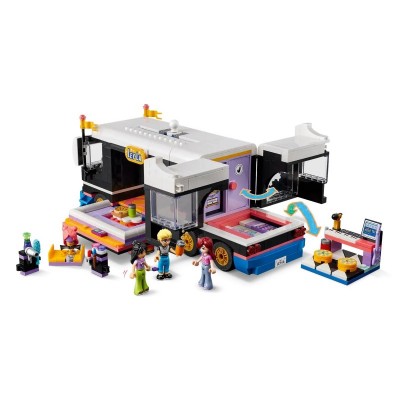 Конструктор LEGO Friends Автобус для музичного туру попзірки