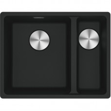 Мийка кухонна Franke Maris, фраграніт, прямокутник, без крила, 553х433х200мм, чаша - 1.5, під стільницю, MRG 160, чорний матовий Мийка кухонна Franke Maris, фраграніт, прямокутник, без крила, 553х433х200мм, чаша - 1.5, під стільницю, MRG 160, чорний матовий