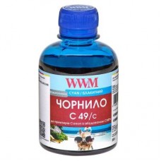 Чорнило WWM CANON GI-490 200г Cyan (C49/C) Чорнило WWM CANON GI-490 200г Cyan (C49/C)