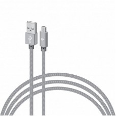Дата кабель USB 2.0 AM to Micro 5P 1.0m CBGNYM1 grey Intaleo (1283126477676) Дата кабель USB 2.0 AM to Micro 5P 1.0m CBGNYM1 grey Intaleo (1283126477676)