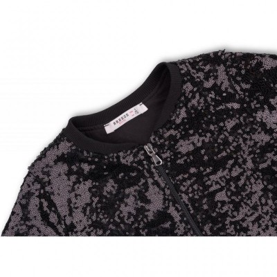 Кофта Breeze на блискавці з паєтками (10022-116G-black)