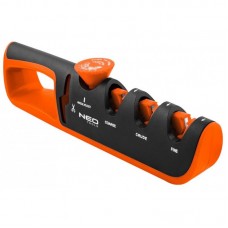 Точилка для ножів і ножиць Neo Tools, регулюється кут заточування, 3 етапи заточування Точилка для ножів і ножиць Neo Tools, регулюється кут заточування, 3 етапи заточування