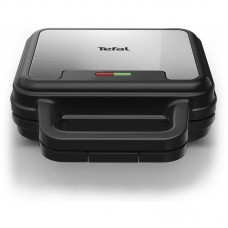 Мультимейкер Tefal UltraCompact 3in1 700Вт, тефлон, 3 пластини, корпус-метал, чорно-сірий Мультимейкер Tefal UltraCompact 3in1 700Вт, тефлон, 3 пластини, корпус-метал, чорно-сірий