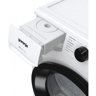 Сушильна машина Gorenje тепловий насос, 7кг, A+, 51см, дисплей, 15 програм, білий